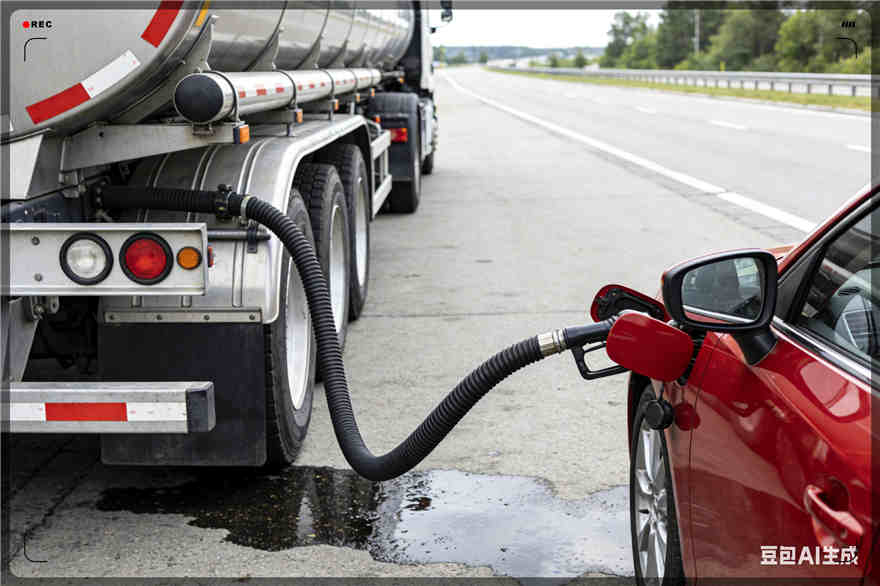 元氏汽车救援送水案例